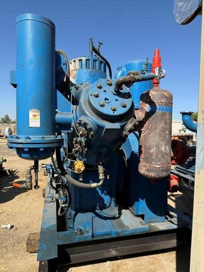 Used Bellis and Morcom 300 HP WH28-H3N Air Compressor SN 8038
