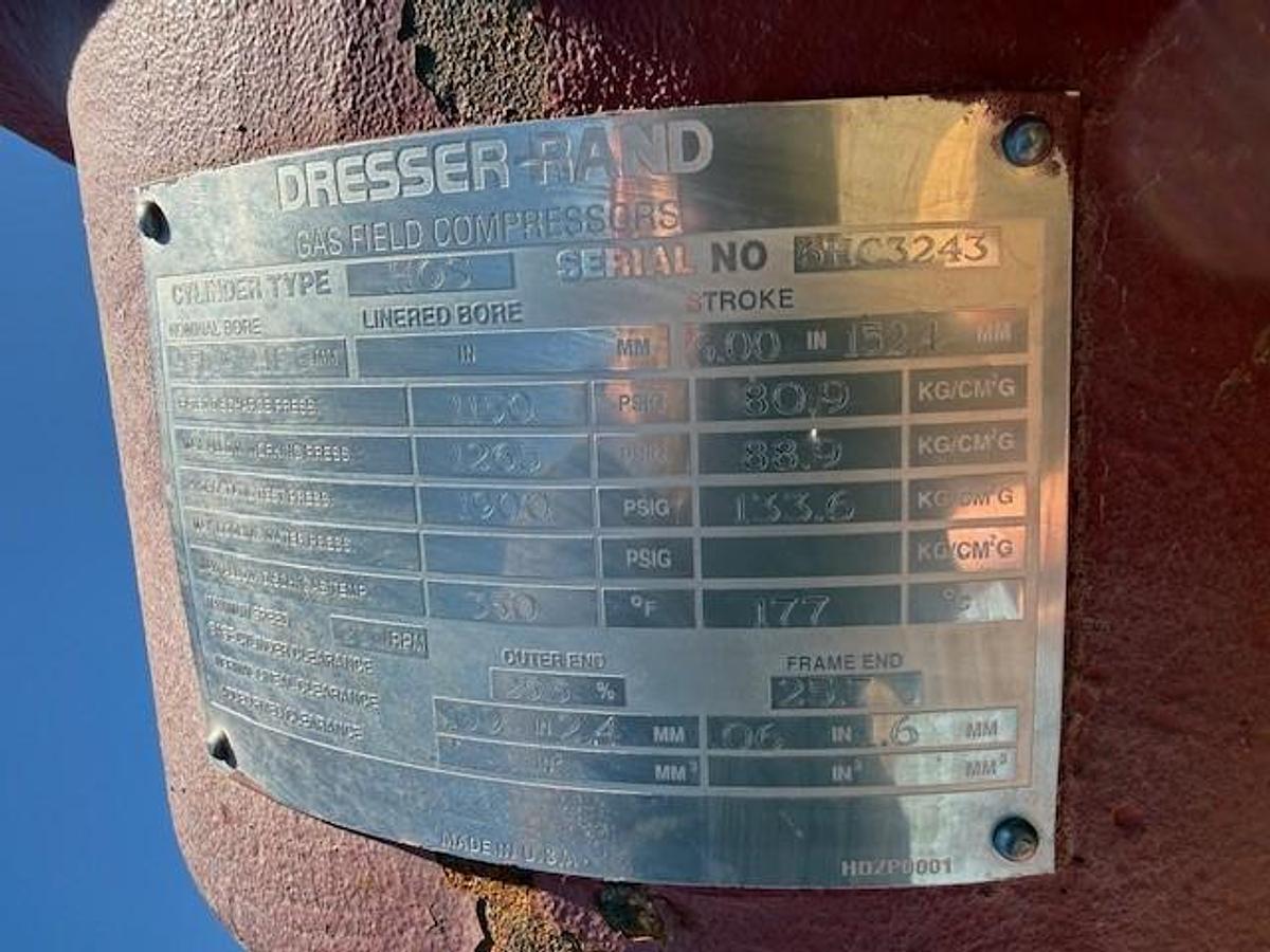 Used Ingersoll Rand 9.5” HOS 1265 # Cylinder Barrel only SN 6HC3243