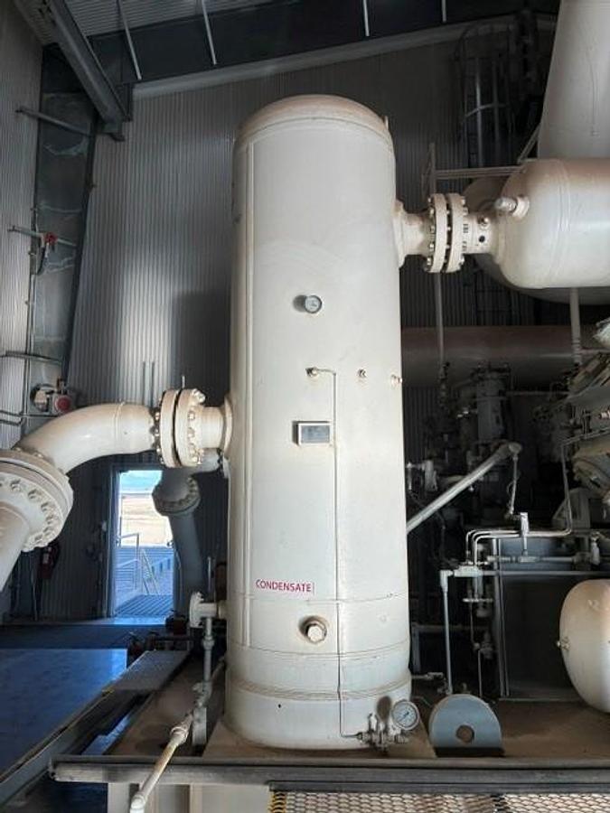 Used CAT G3612 A3 / Ariel JGD-4 Single Stage Compressor Package with (4) 11.375" DL Cylinders SN F-17126