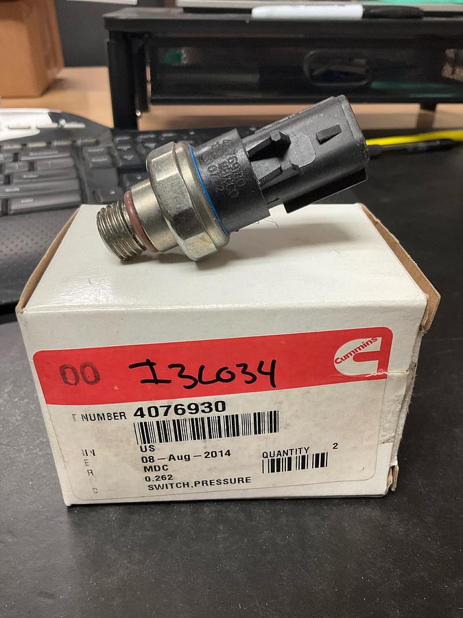 Cummins Pressure Switch PN: 4076930
