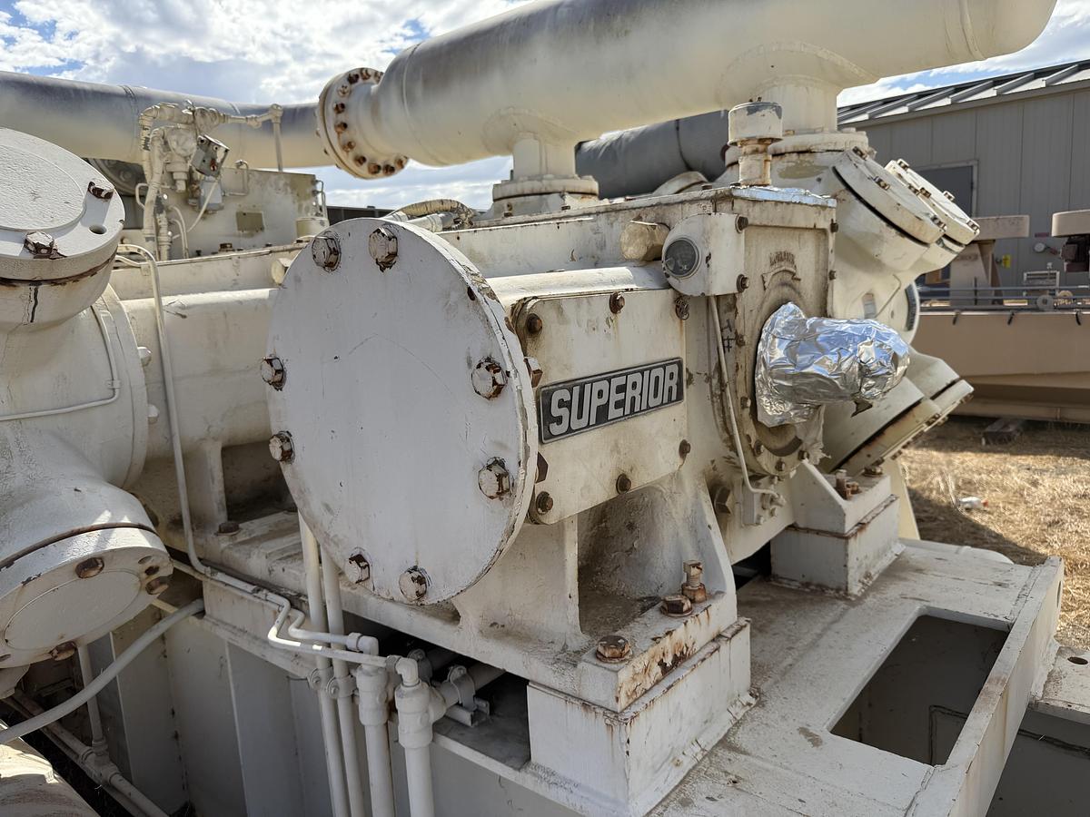 Used White Superior Ram-54 Compressor Frames 331380