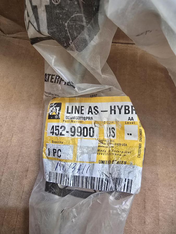 Cat 7.74mm ID Air Line Hybrid Tube Assembly PN:452-9900