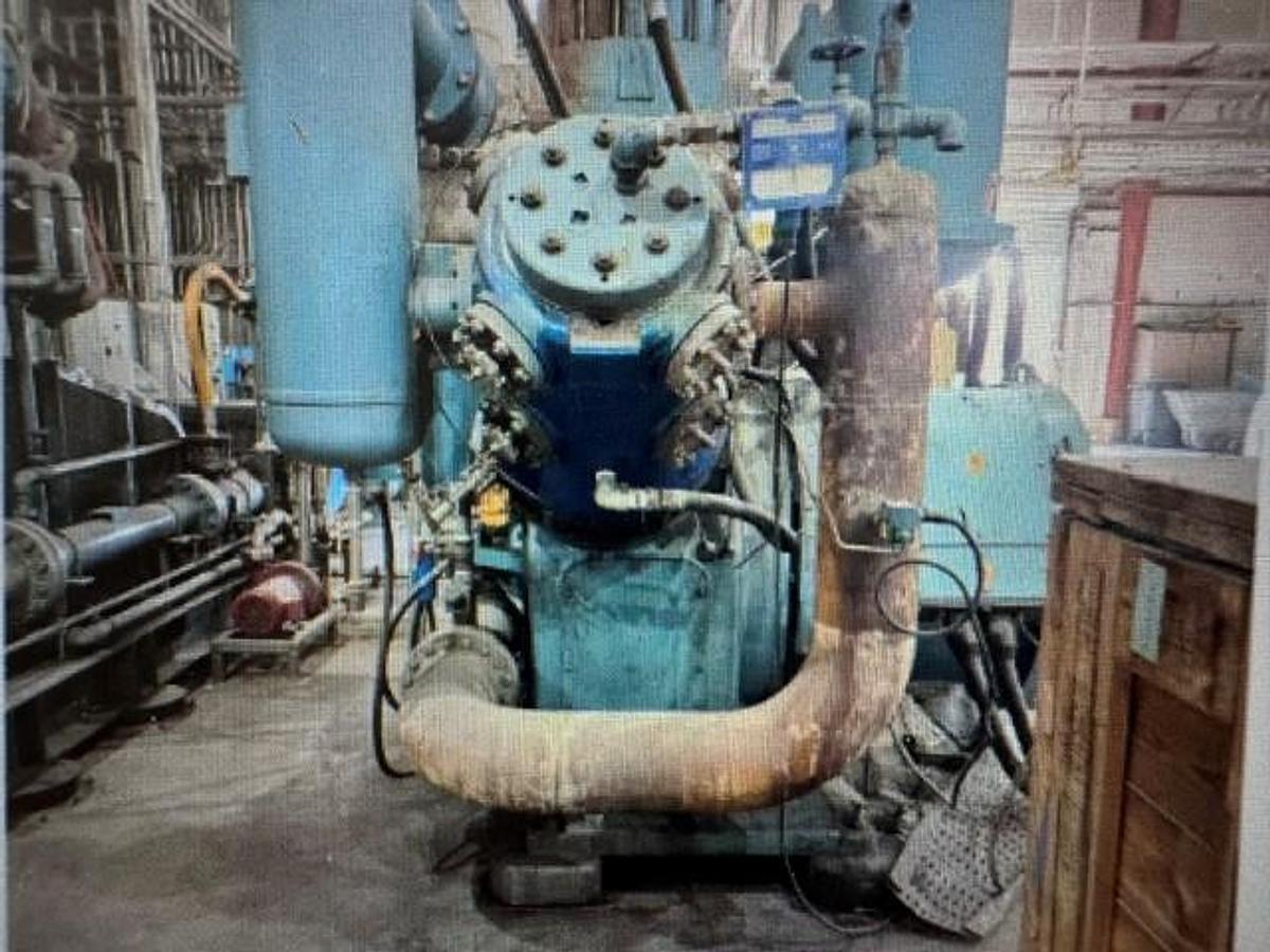 Used Qty (2) Gardner Denver Compressor Model WH29H3N S/N C004453 Air Compressor Belliss and Morcum