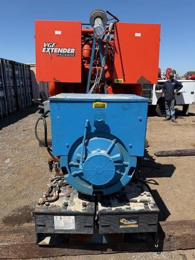 Used Waukesha L36GSID / Leroy Somer 550 KW Natural Gas Generator Set SN C-17682/1