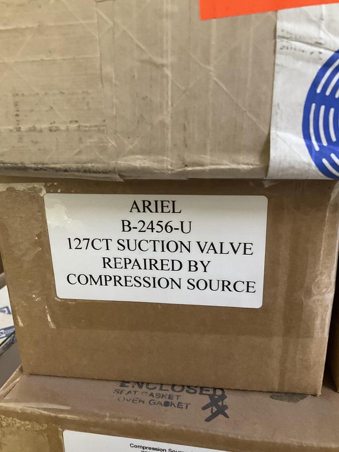 Used Ariel 127CT Suction Valve PN: B-2456-U