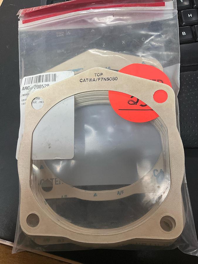 CAT Thick Engine Air Lines Gasket 0.8MM PN: 7N-5080