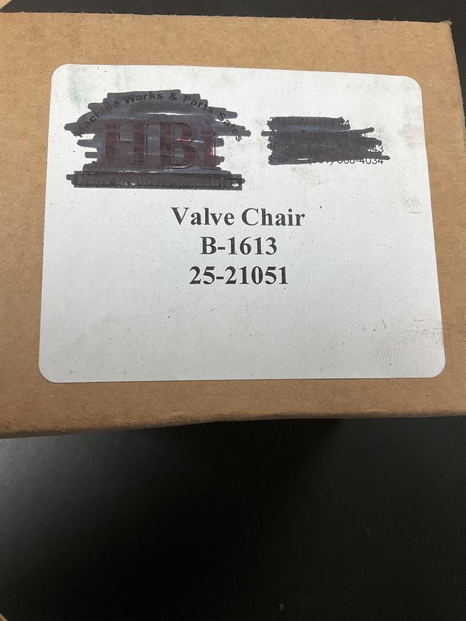 Used Aerial valve chair PN: B-1613