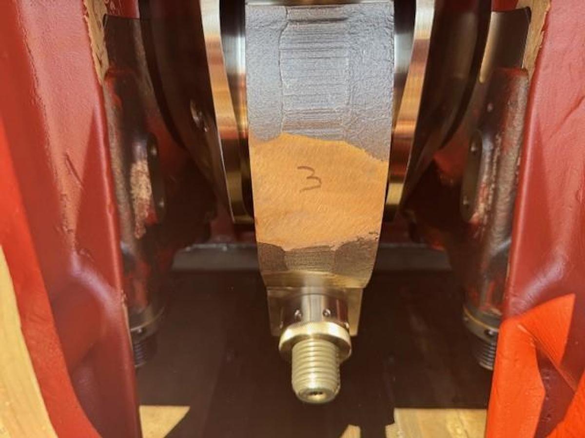 Used Waukesha 8LAT27GL Natural Gas Engine SN: C-80393/01