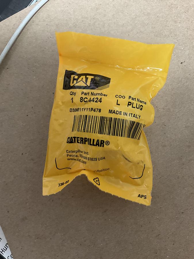 Cat M22X1.5 Thread Hex-Drive Plug PN: 8C-4424
