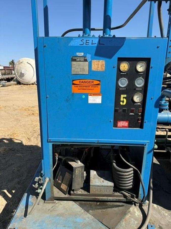 Used Bellis and Morcom 300 HP WH28-H3N Air Compressor SN 8038