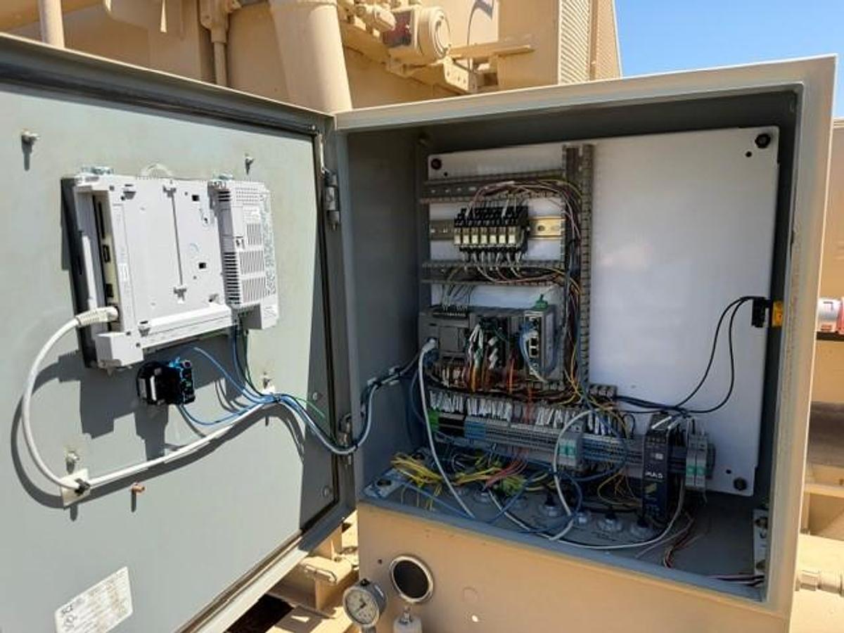 Used 350 HP / Ariel JGJ-2 Two Stage Compressor Package Size 15.25" x 8.375" with 81AVI Cooler SN F-17062