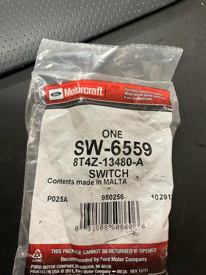 Ford Brake Stop Light Switch OEM 8T4Z-13480-A PN: SW-6559