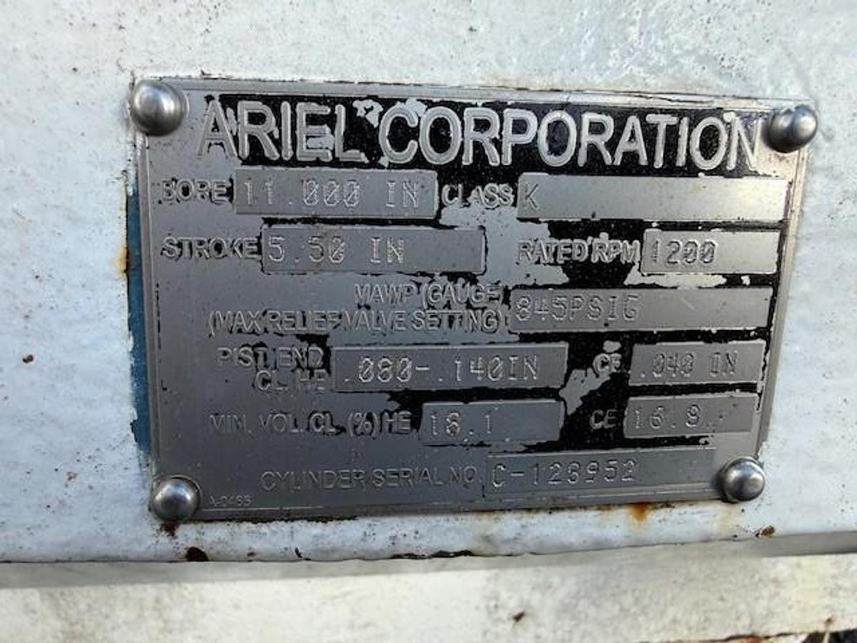 Used Ariel JGK-4 JGK Cylinder SN: C-128952