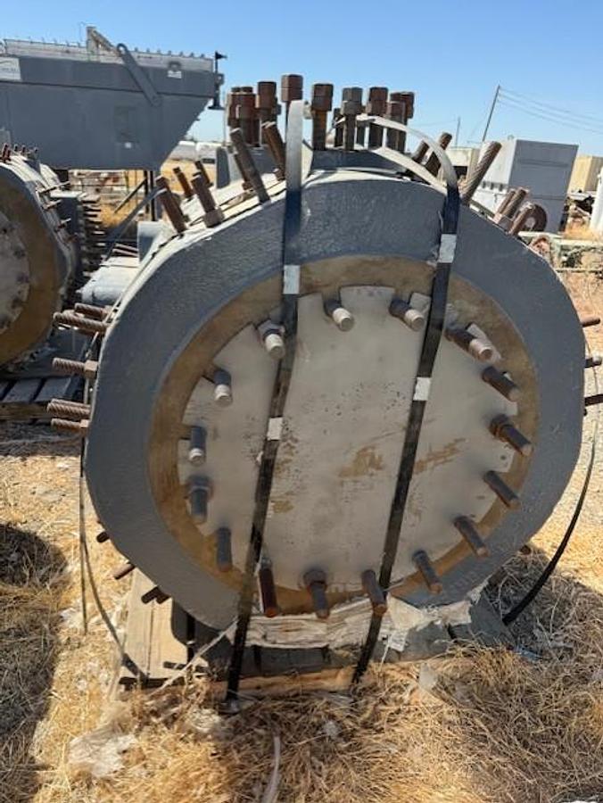 Used Dresser Rand 21” x 15.5” stroke 616KVR 860 # Cylinder SN 4T10251 PN MLH60829G5