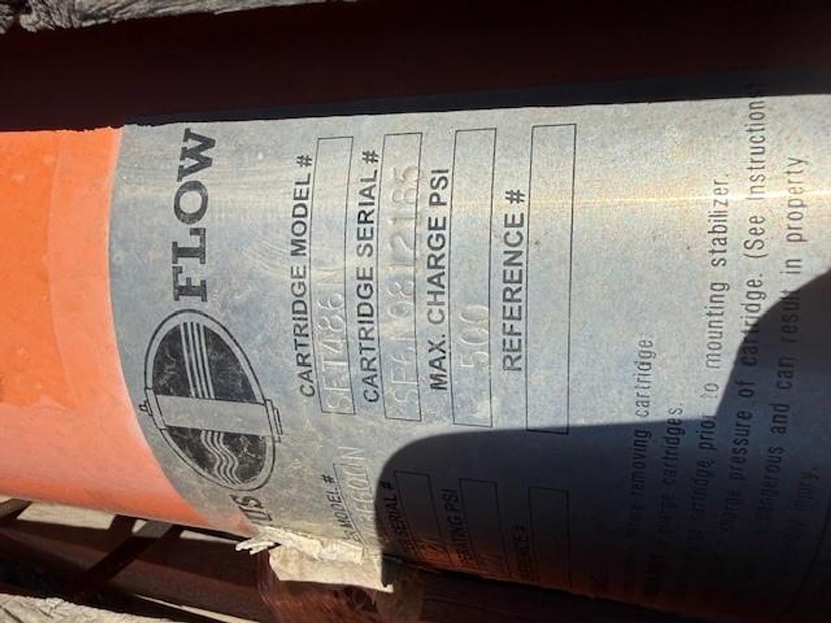 Used Status Flow SFVS1506F600N Pulsation Dampners qty 3 New 150 psi