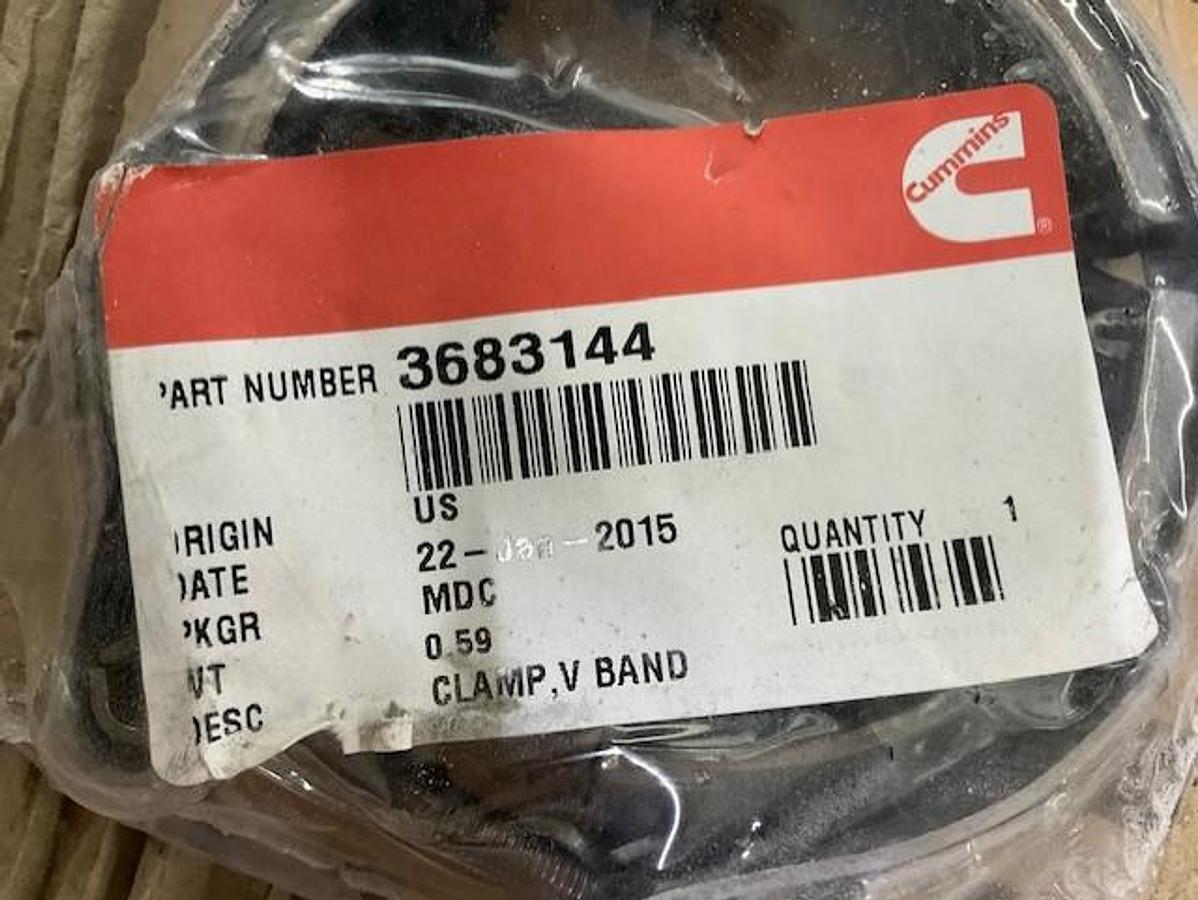 Cummins V Band Clamp PN 3683144