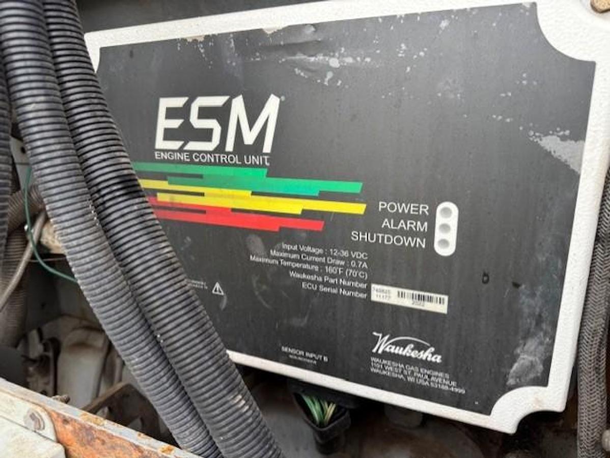 Used Waukesha L7044GSI / Ariel JGK-4 Three Stage Compressor Package SN F-17437 Size 13.625" x 13.625" x 9.625" x 6.75" with 156EH Cooler