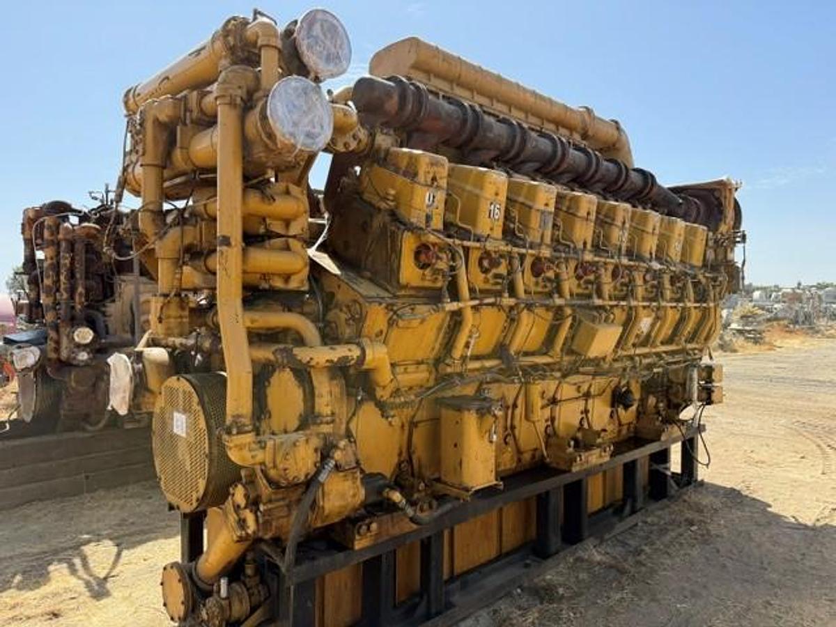 Used CAT G3616 Engine SN 4CG00138
