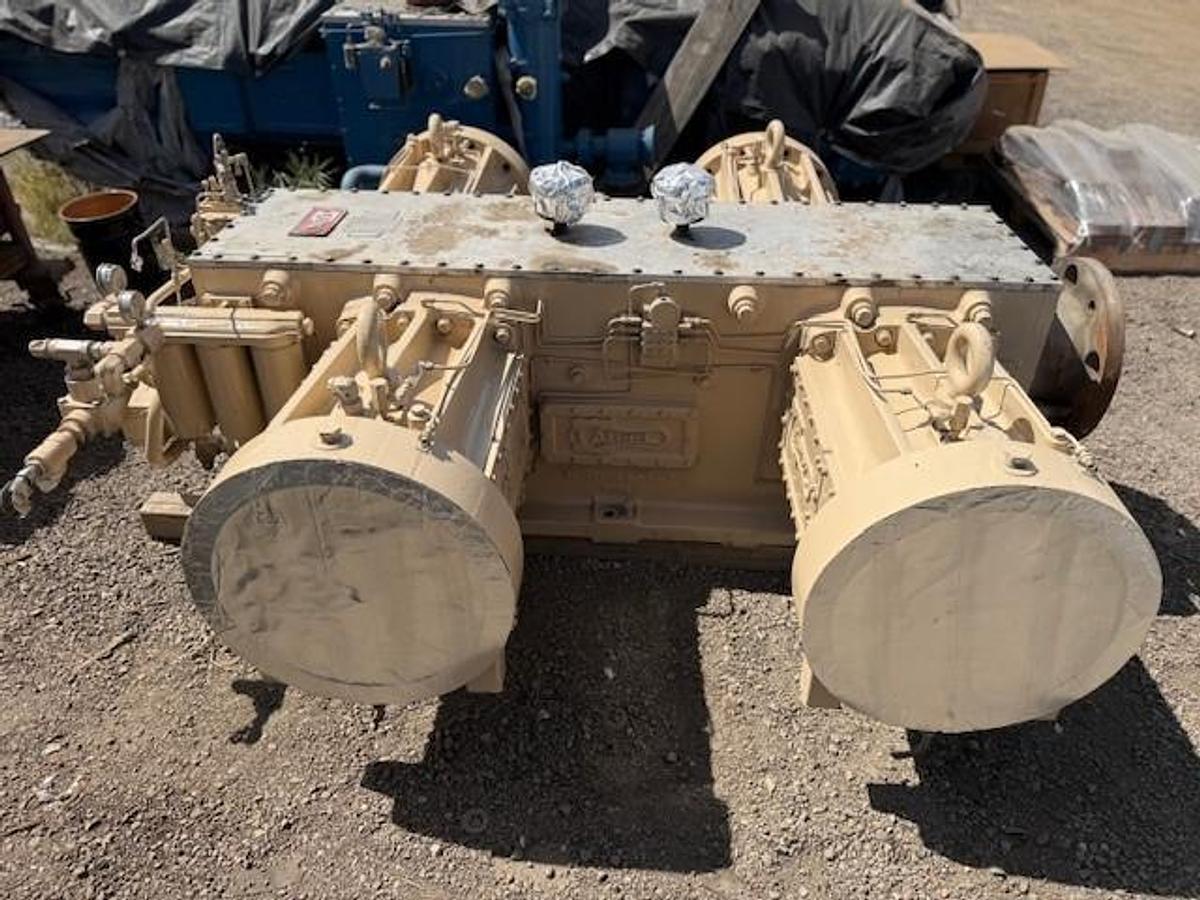 Used Ariel JGK-4 Compressor Frame SN F-37234 with (2) 11” x (2) 6.25” JGK Cylinders