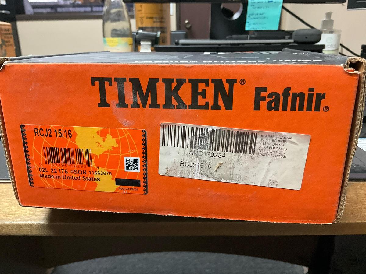 Timken Bearing Flange PN RCJ2 15/16