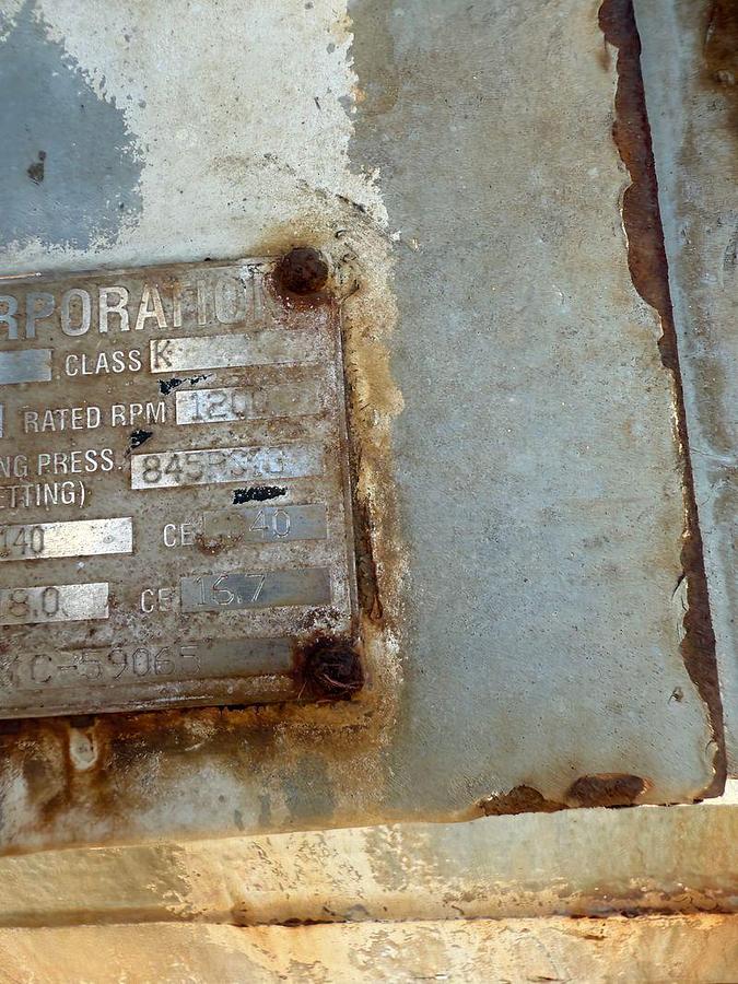 Used Waukesha L7044GSI / Ariel JGK-2 Compressor Package SN F-18820 Size 11" x 6.25"