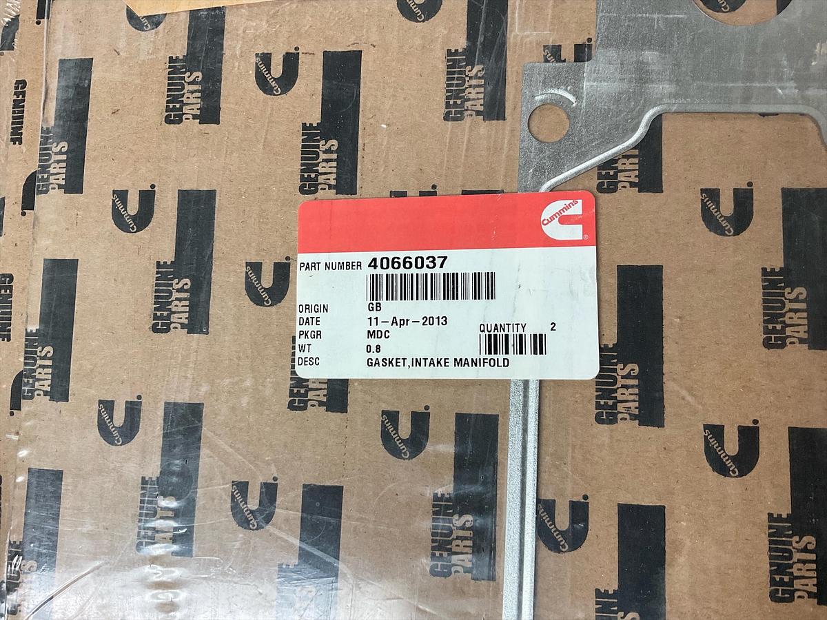 Cummins Intake Manifold Gasket PN 4066037