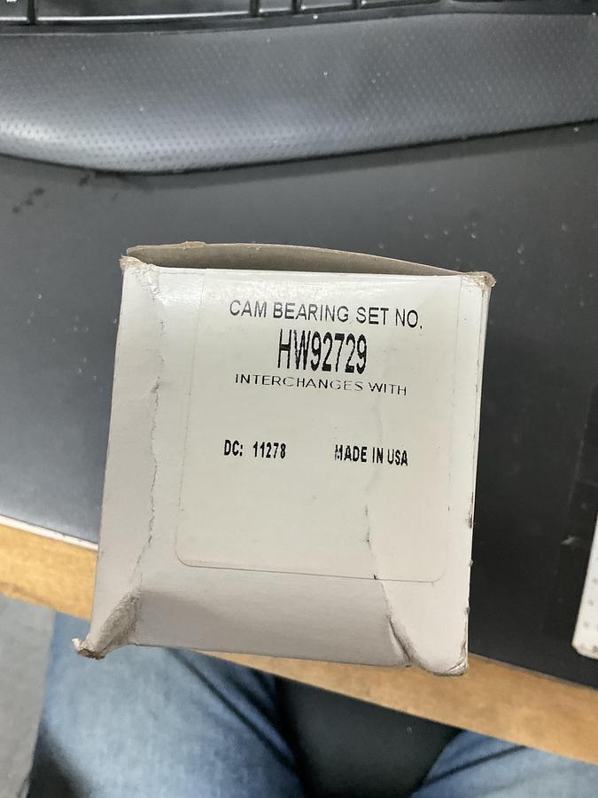 Cam bearing set PN: HW92729