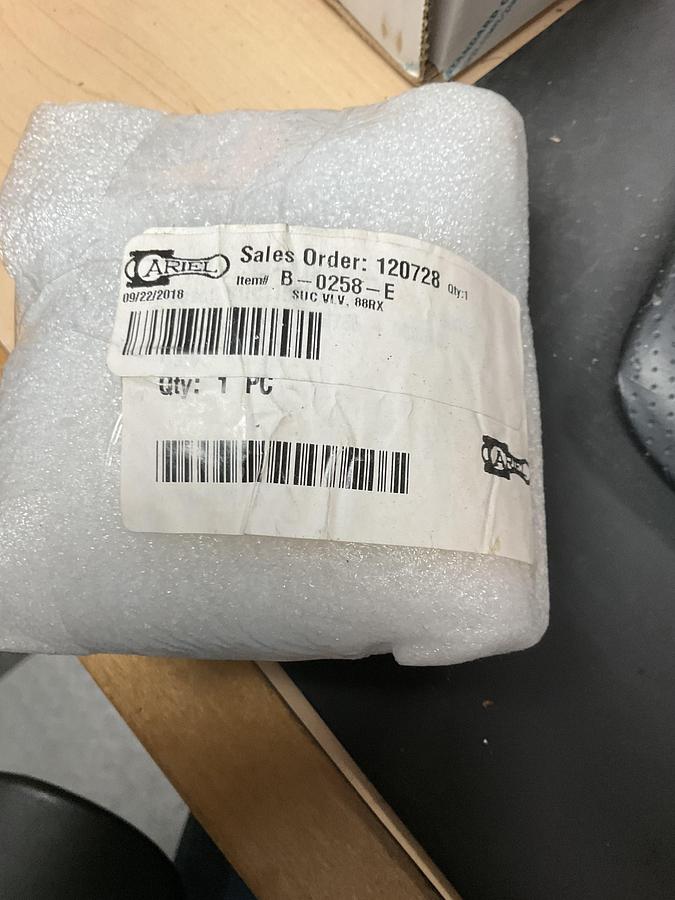 Used Ariel Suction Valve PN: