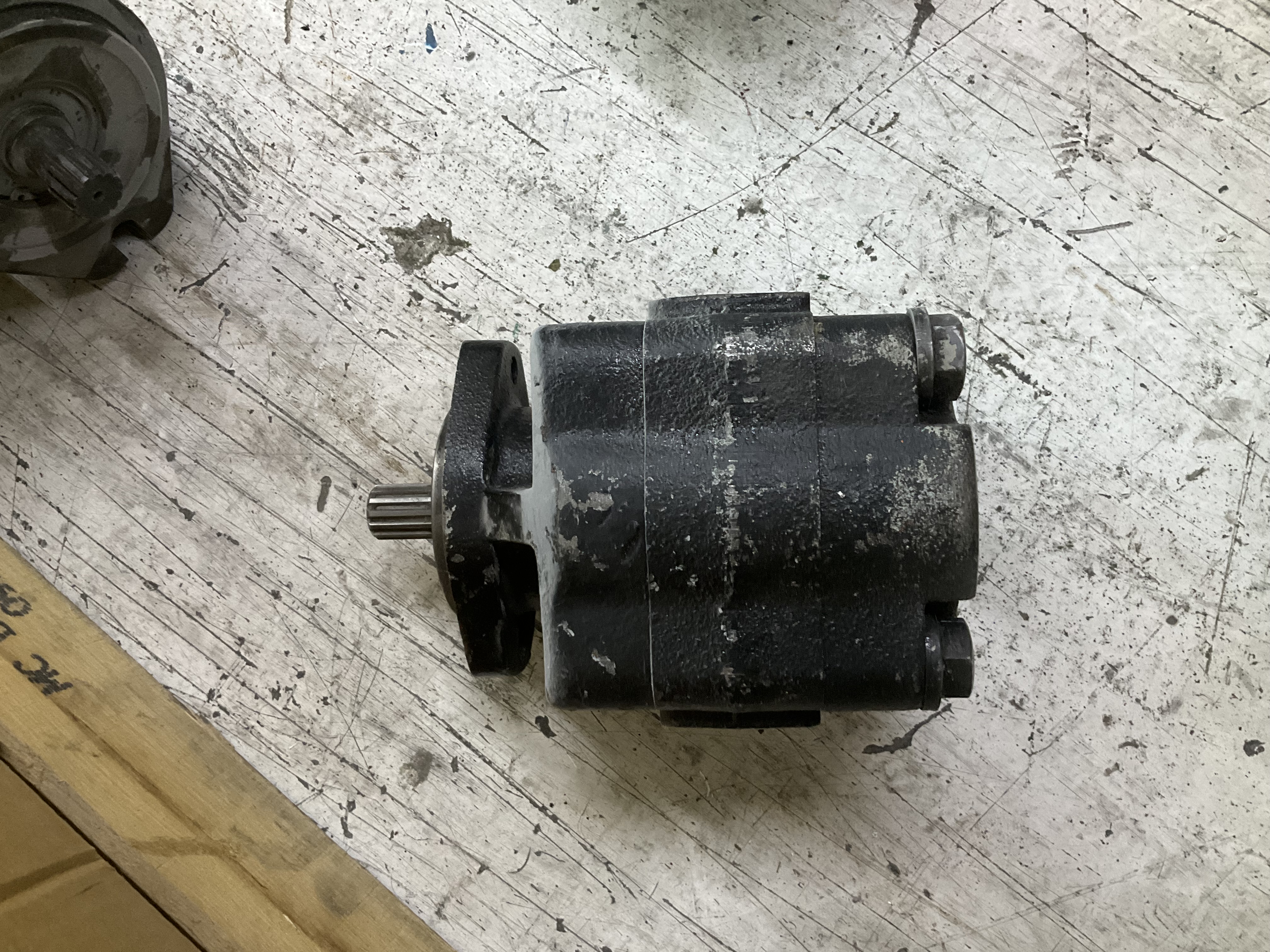 Used Intertech/Parker M31A Hydraulic Gear Motor Model: M31A0342BEQUA