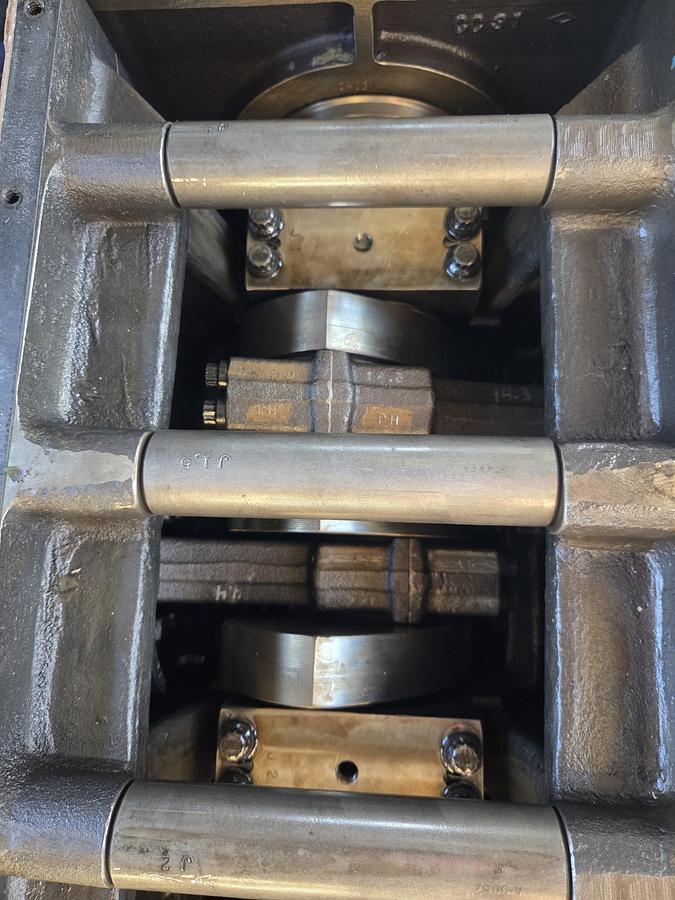 Used 600 HP / Ariel JGA-4 SN F-21749 Four Stage CNG Compressor Package Size 6.125” x 4.125” x 3.375” x 3.375” x 1.75” x 1.75” with ACE E721 Cooler