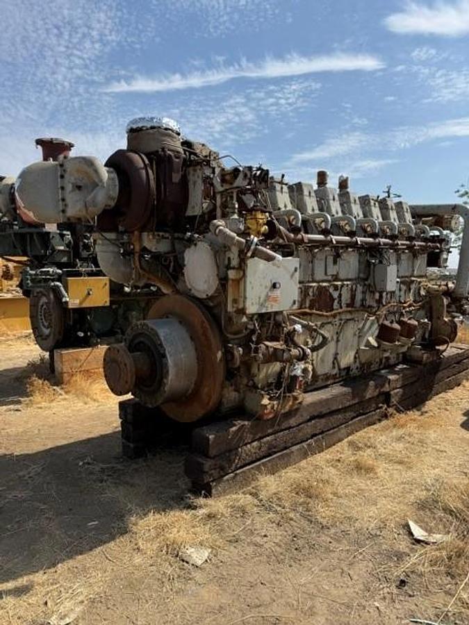 Used CAT G3608 A3 Engine SN 4WF00024