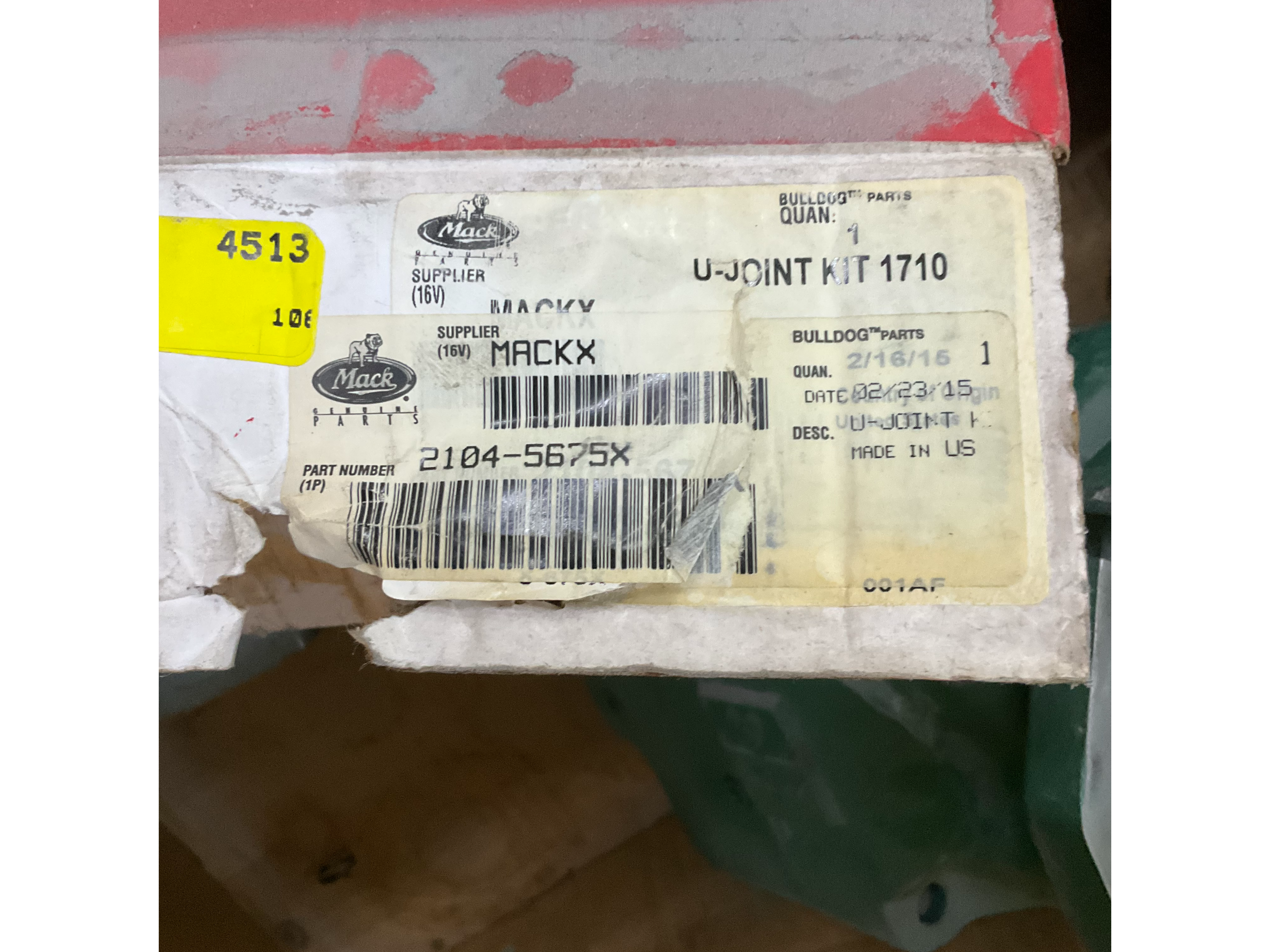 Mack U-Joint Kit, 1710 Series PN: 2104-5675X