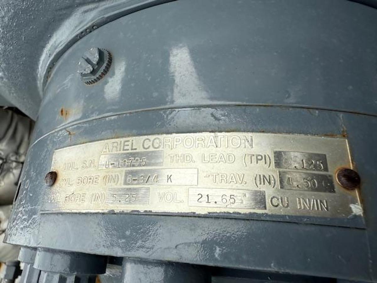 Used Waukesha L7044GSI / Ariel JGK-4 Three Stage Compressor Package SN F-17437 Size 13.625" x 13.625" x 9.625" x 6.75" with 156EH Cooler