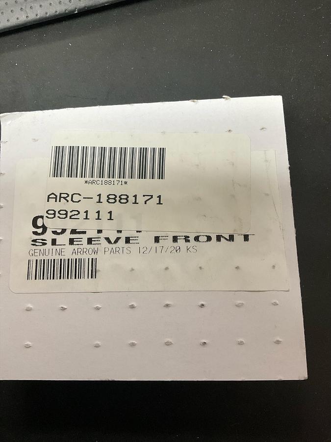 ARROW FRONT SLEEVE PN:992111