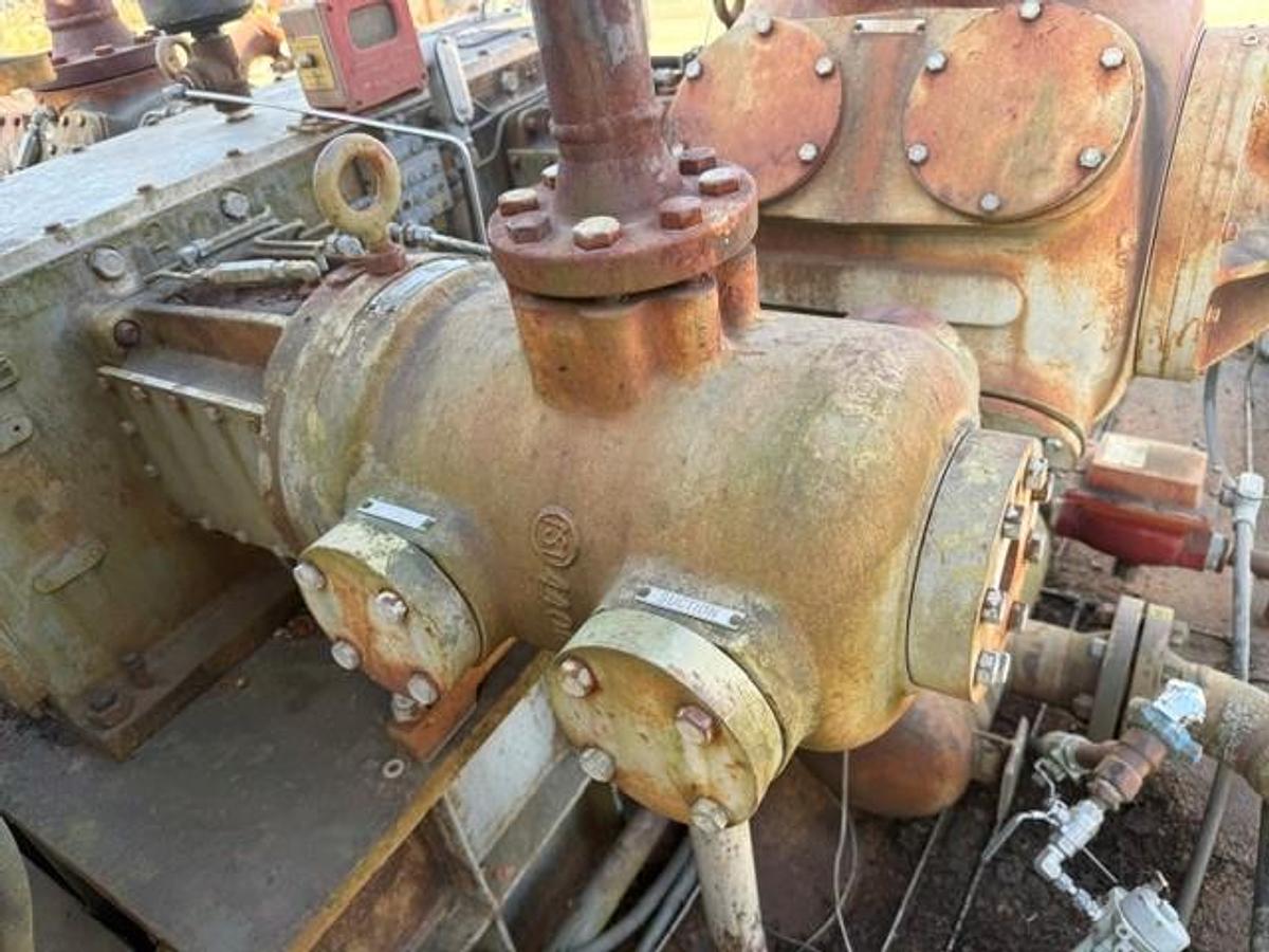 Used CAT G3406TA / Ariel JGA-4 Five Stage High Pressure Compressor Package Size 11” x 6.125” x 3.625” x 3” x 1.5” SN: F-10098