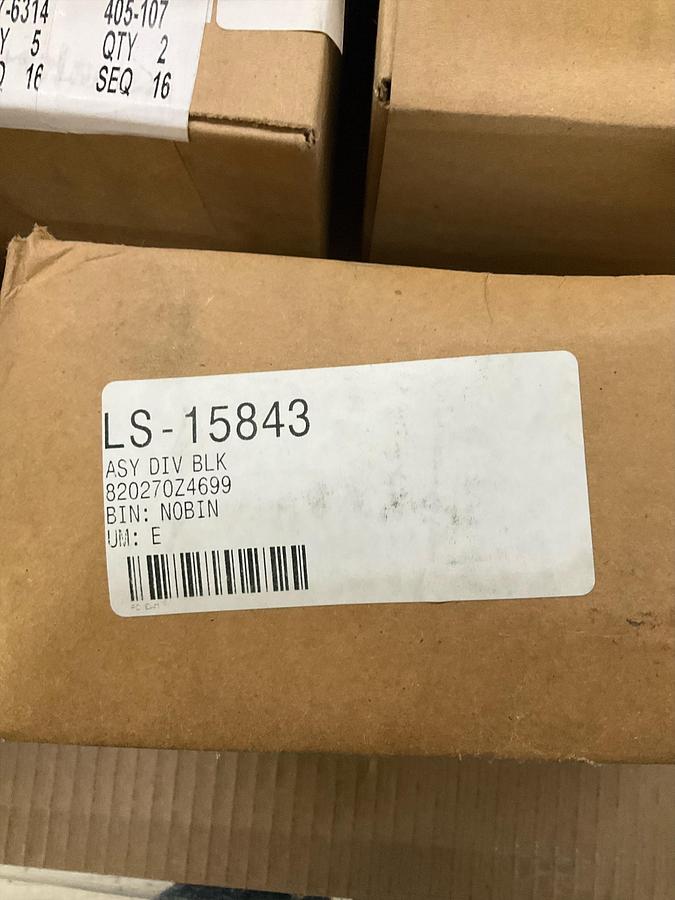 Gemini Assy Divider Block PN: LS-15843