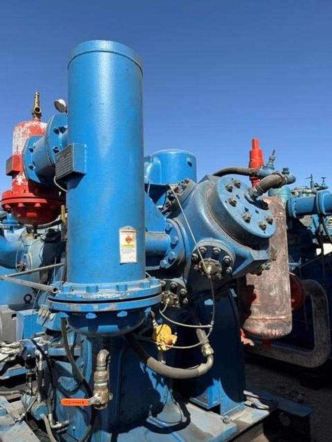 Used Bellis and Morcom 300 HP WH28-H3N Air Compressor SN 8038