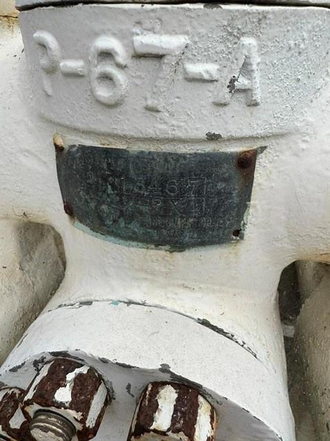 Used Gaso 3400 Series Triplex Pump A/B Fluid End SN 30305