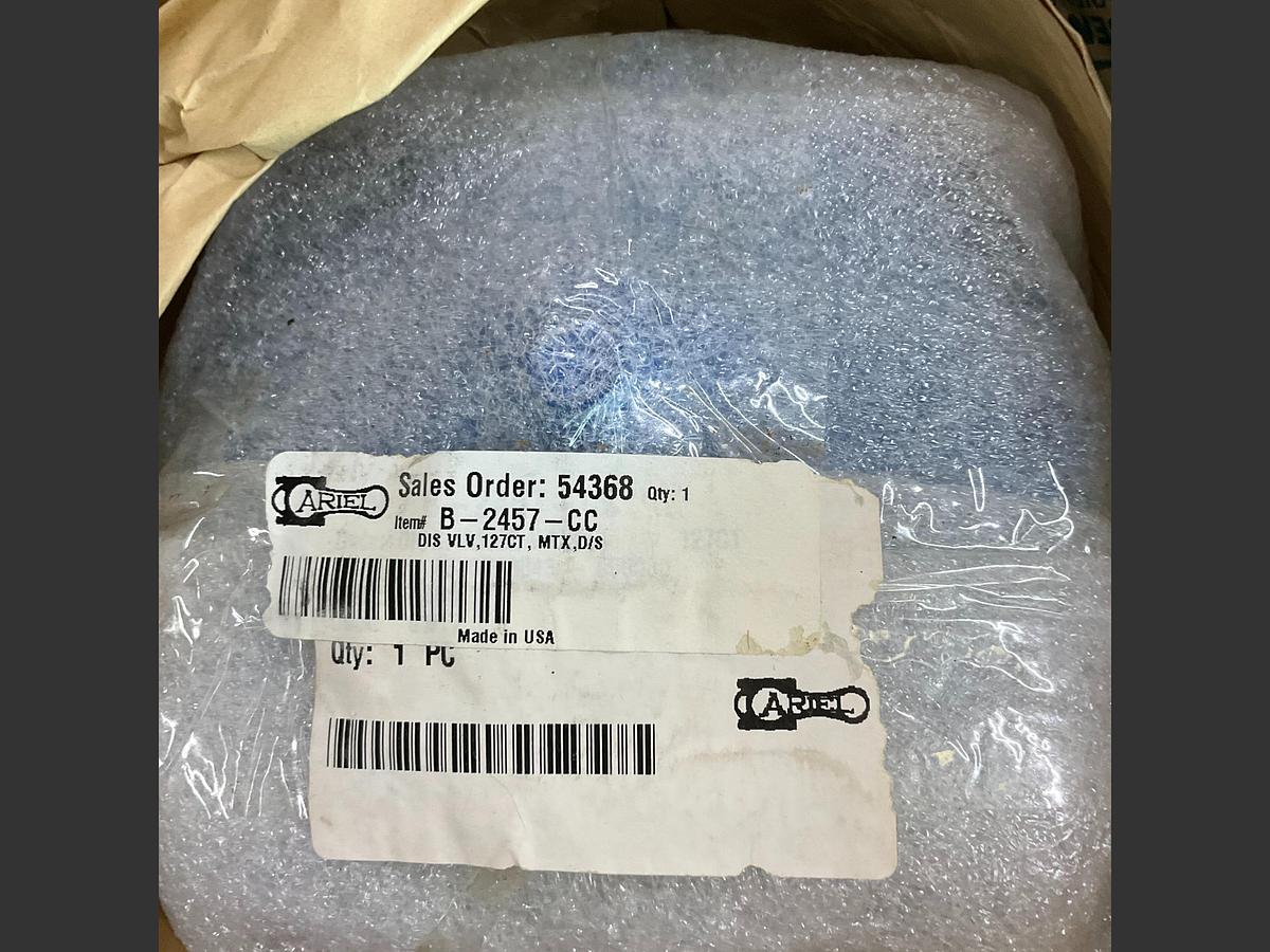 Ariel Discharge Valve 127CT MTX PN: B-2457-CC
