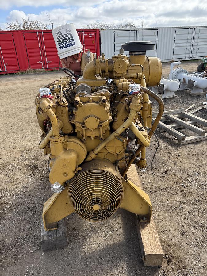 Used Caterpillar G3408TA Engine SN 6NB00596