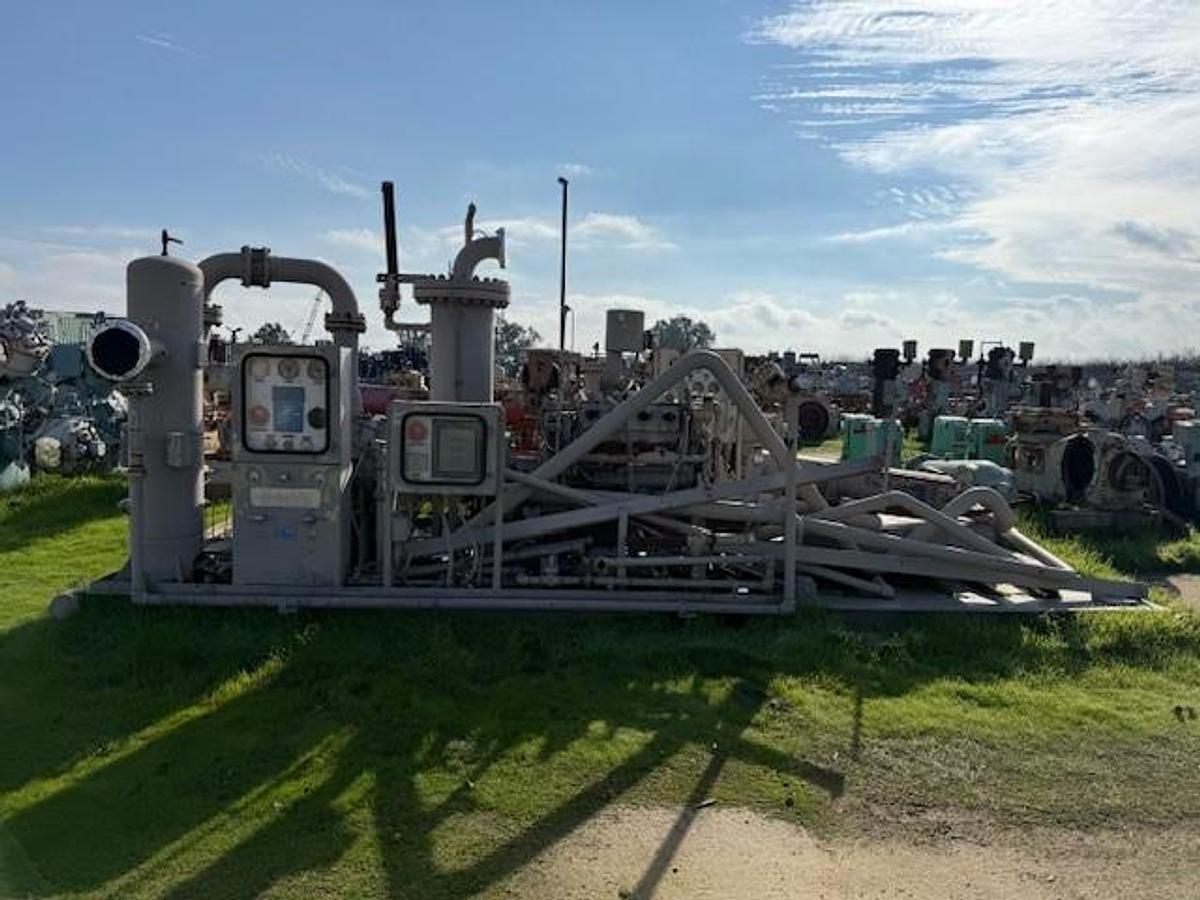 Used Cat Model G3408TA/ Frick Model TDSH233L With Cooler