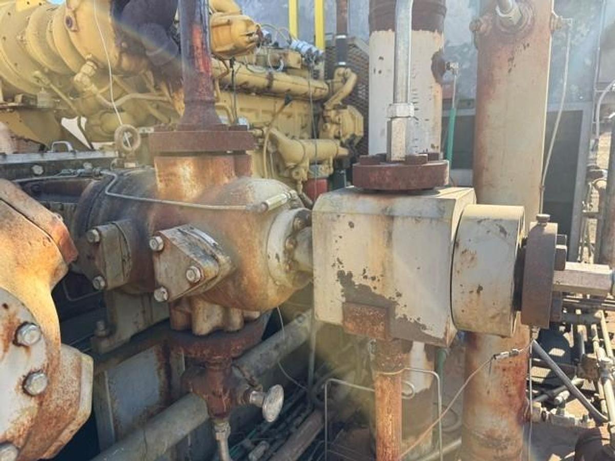 Used CAT G3406TA / Ariel JGA-4 Five Stage High Pressure Compressor Package Size 11” x 6.125” x 3.625” x 3” x 1.5” SN: F-10098