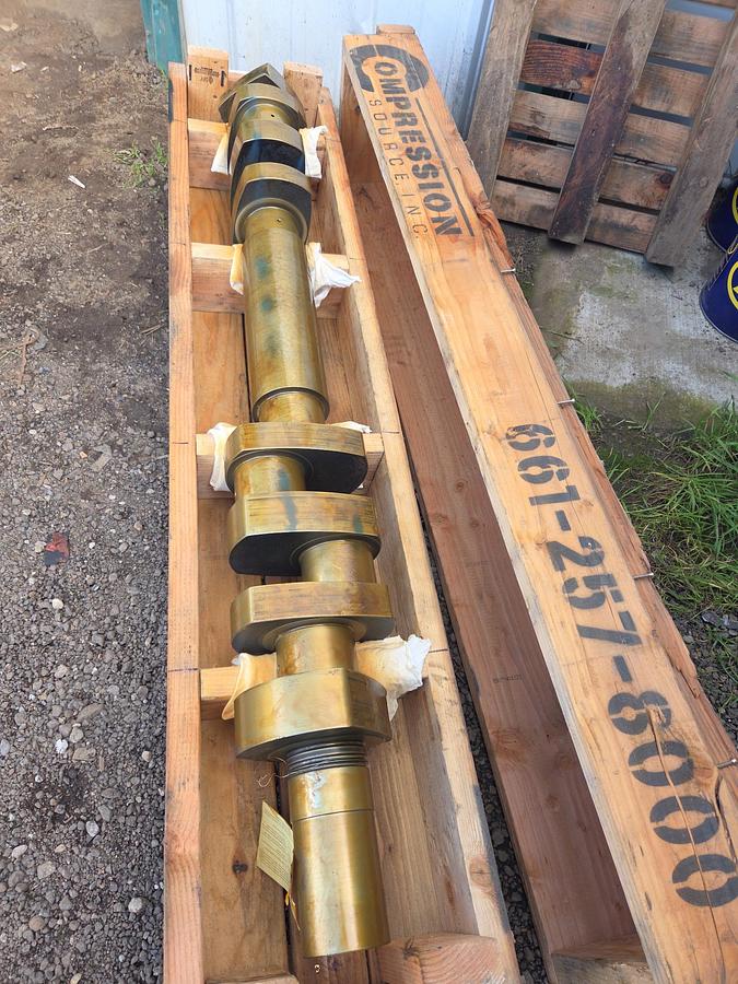 Refurbished Ariel JGJ-4 Rebuilt Crankshaft PN D-1195