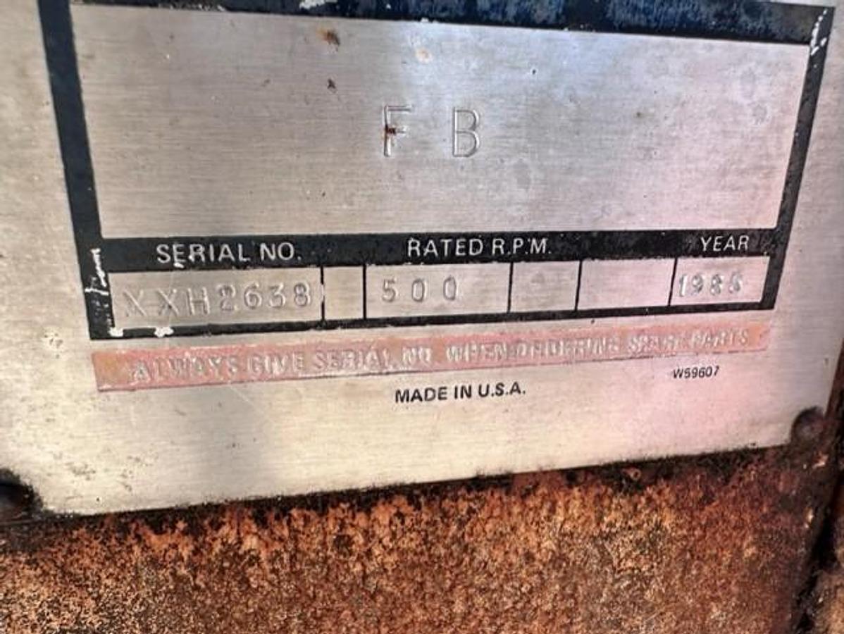 Used Ingersoll Rand 4HHE-FB-3-1 Compressor Frame SN XXH2638