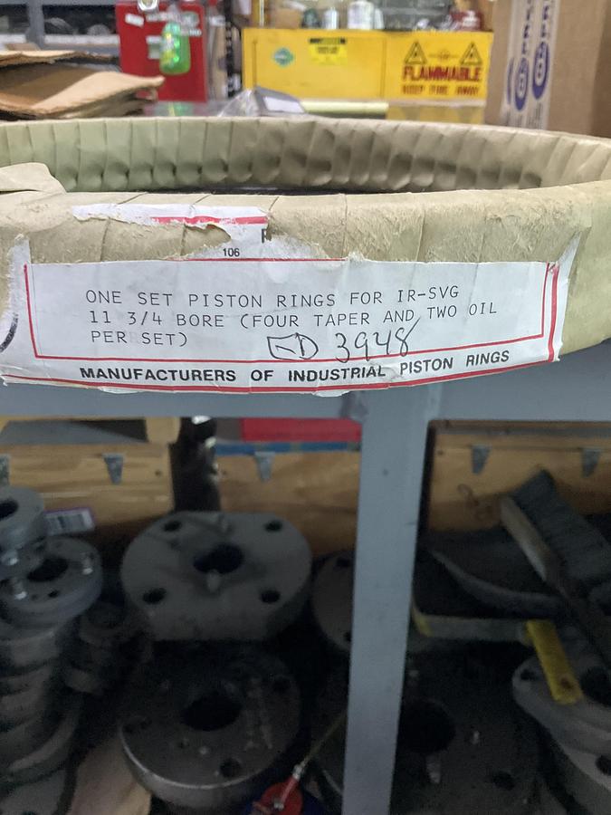 Ingersoll Rand Piston Ring for IR-SVG 11 /34 Bore PN: ED3948