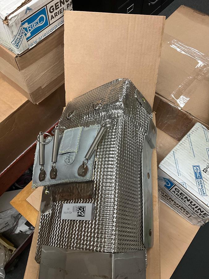 CAT Exhaust Heat Shield PN: 453-9766