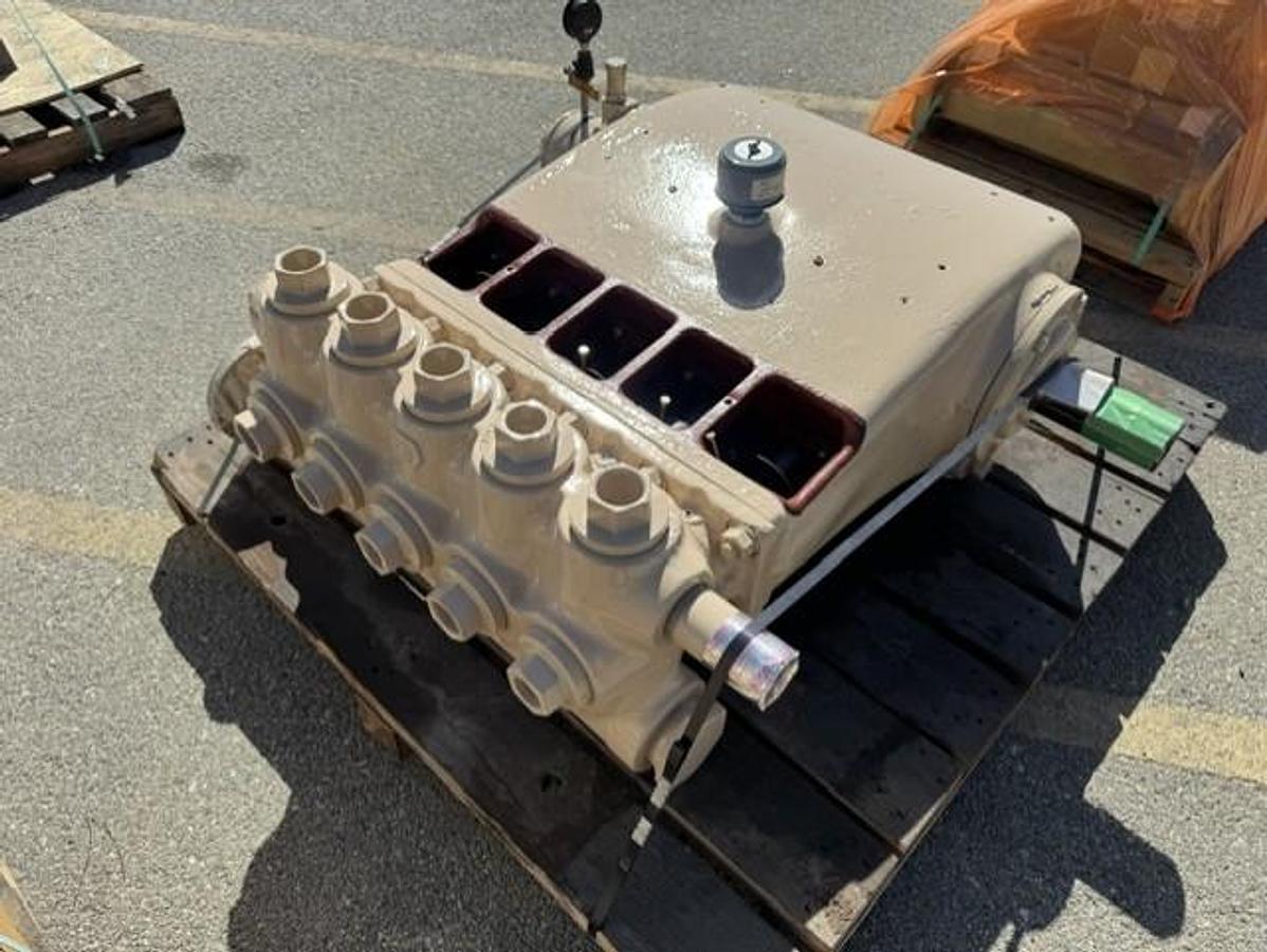 Used Wheatley Pumps Model HP125 With Aluminum Bronze Fluid End