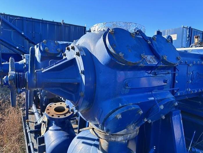 Used Ariel JGE-4 SN F-23606 / Waukesha F3524GSI (no engine) Three Stage Compressor Package Size 17.25” x 17.25” x 13.5” x 9.625” with ACE J144 Cooler