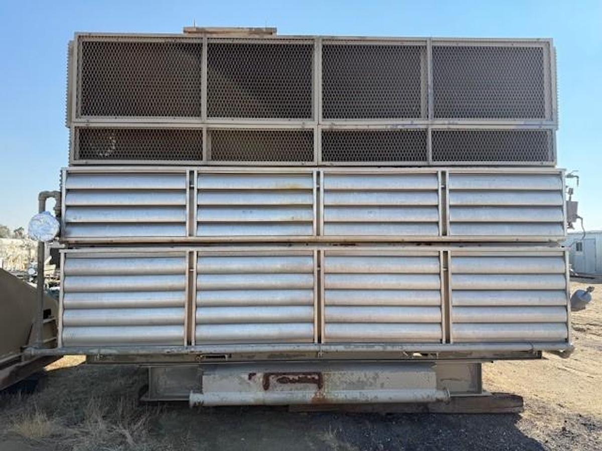 Used CAT G3412LE / Frick NGC300 Screw Compressor Package SN NGC3001297R