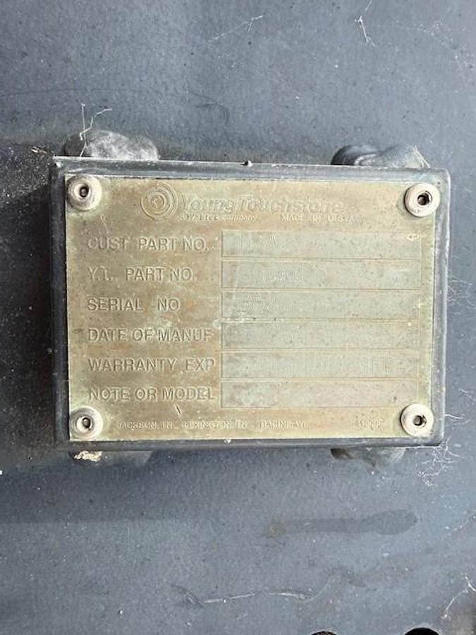 Used Young Touchstone 15 HP Remote Radiator PN 500682- off Waukesha P48GLD Gensets 